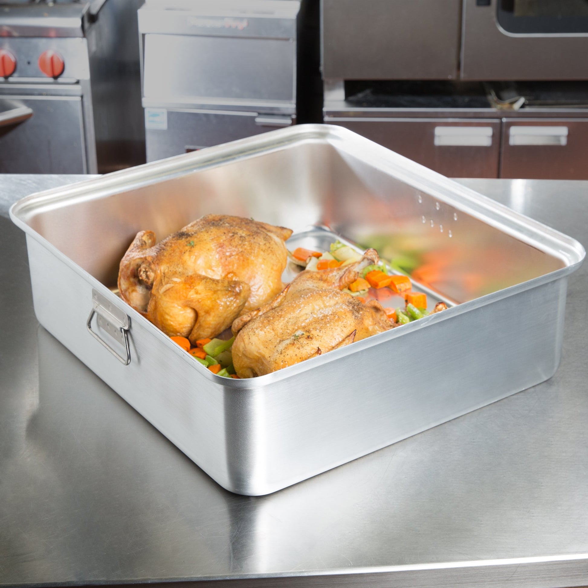 Vollrath | Wear-Ever Roast Pan Bottom, 42.5 Qt, Aluminum - ChefEquipment.com