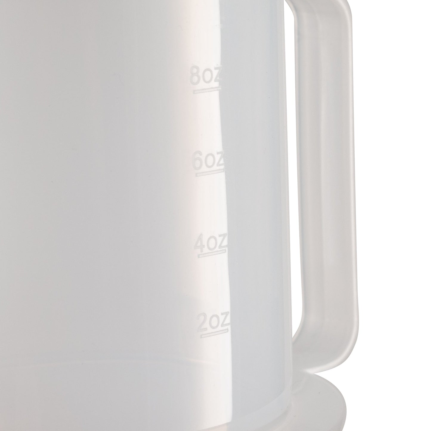 BIOS | Transparent Mug with 2 Handles, 9 oz, Clear