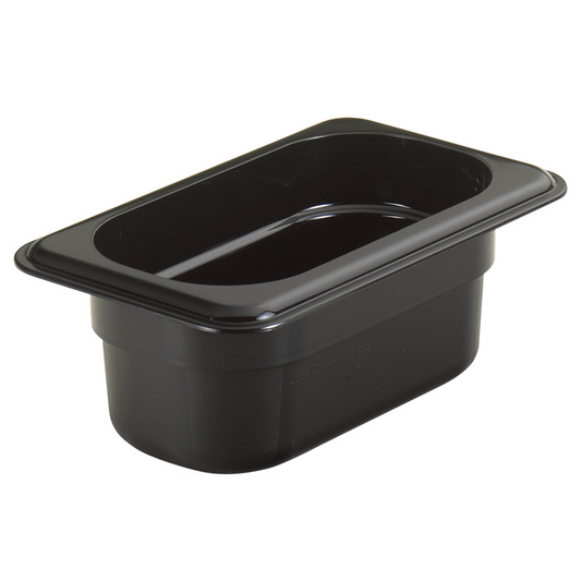 Cambro | Camwear 1/9 Size Food Pan, 2.5" Deep, Black