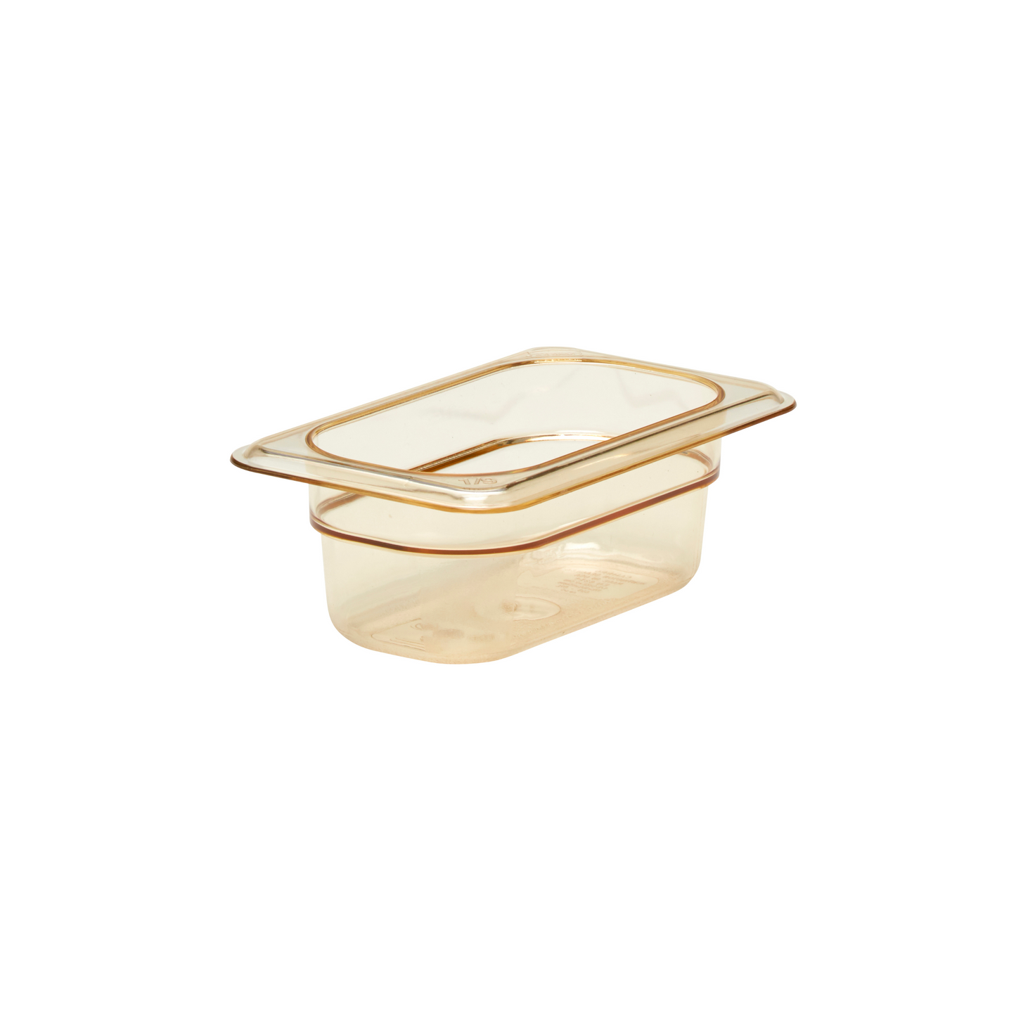 Cambro | High Heat 1/9 Size Food Pan, 2.5" Deep, Amber