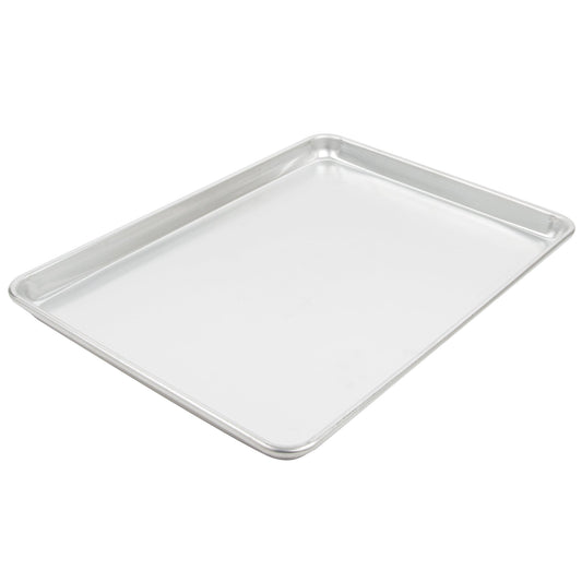 Vollrath | Wear-Ever Heavy-Duty Bun Pan, Wire Rimmed, Half Size, 19 Gauge Aluminum