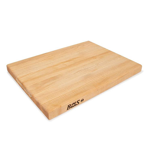 John Boos | Reversible Cutting Board, 24" x 18" x 1 1/2", Edge Grain Maple