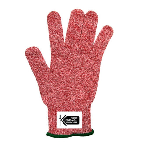 Tucker Safety | KutGlove Cut Resistant Glove, Medium, Red