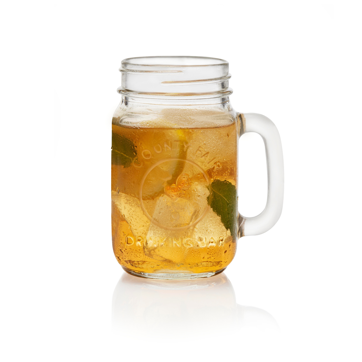 Libbey | Drinking Jar with Handle, 16.5 oz (12-pack)