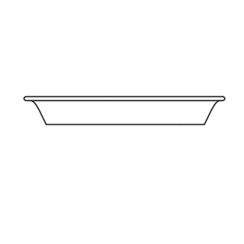 Mistral | MIRALYN Rectangular Serving Dish, 10.75" x 7.5" x 2", White Melamine (6-pack)