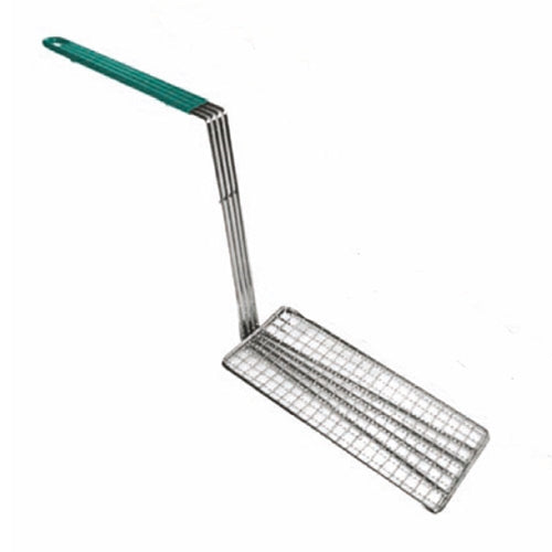 Thunder Group | Fry Basket Press, 10 3/4" x 4 3/4", Green Handle