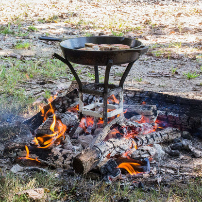 Lodge | Fire and Cooking Stand, Cast/Wrought Iron