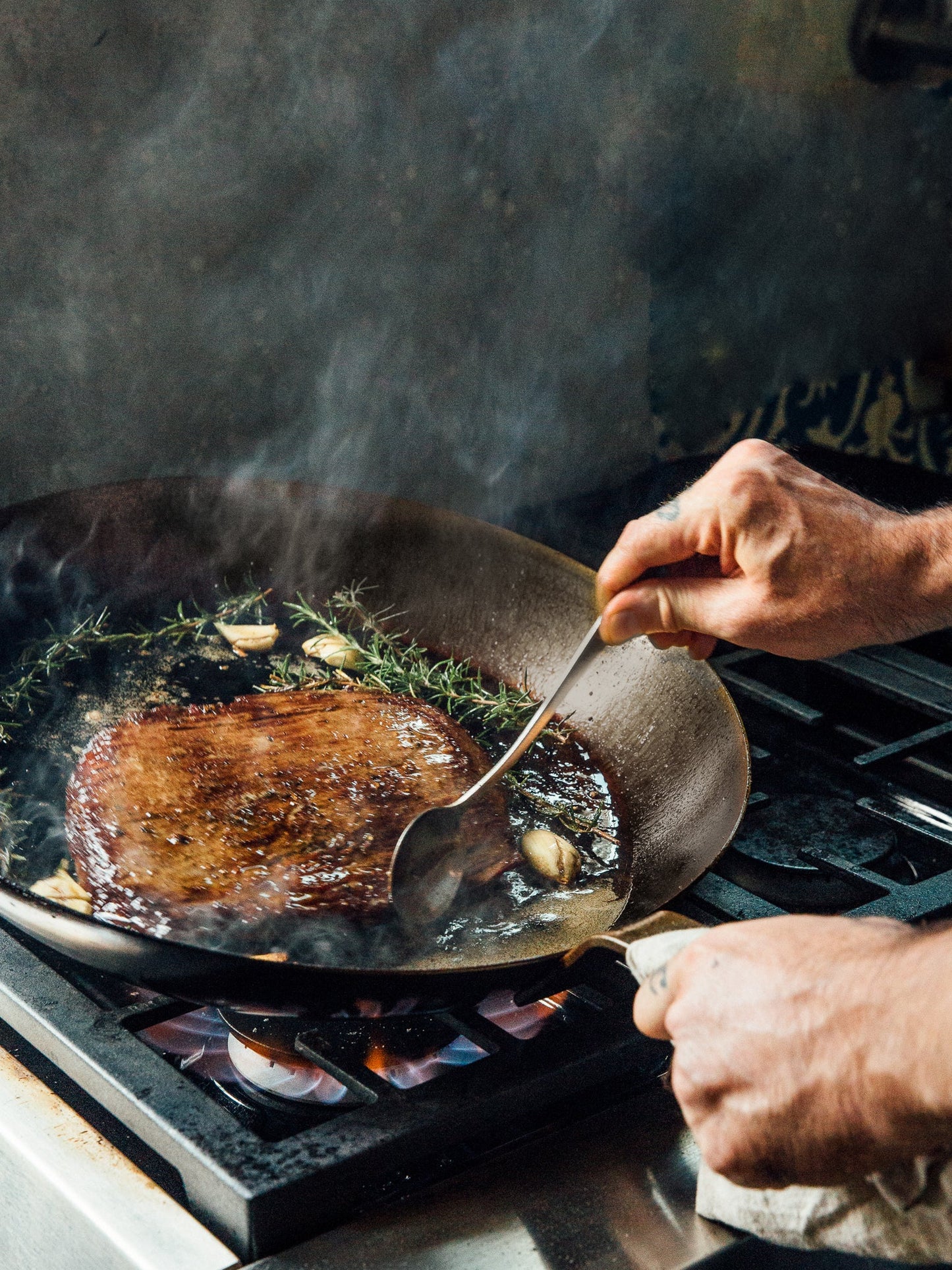 Matfer Bourgeat | Black Carbon Steel Fry Pan, 11 7/8"