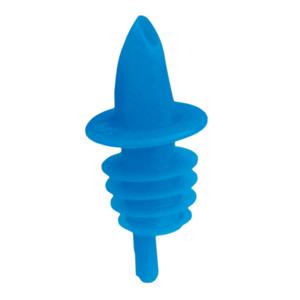 Spill-Stop | Plastic Pourer, 350 Series, Free Flow, Blue (12-pack)