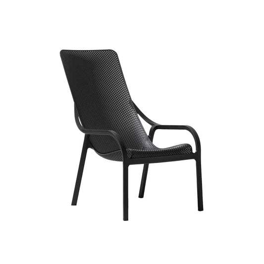 NARDI Net Lounge Chair, Anthracite (4-pack) - 40329.02.000