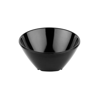 G.E.T. | Black Elegance Cascading Petite Bowl, 3 oz, Black Melamine (48-pack)