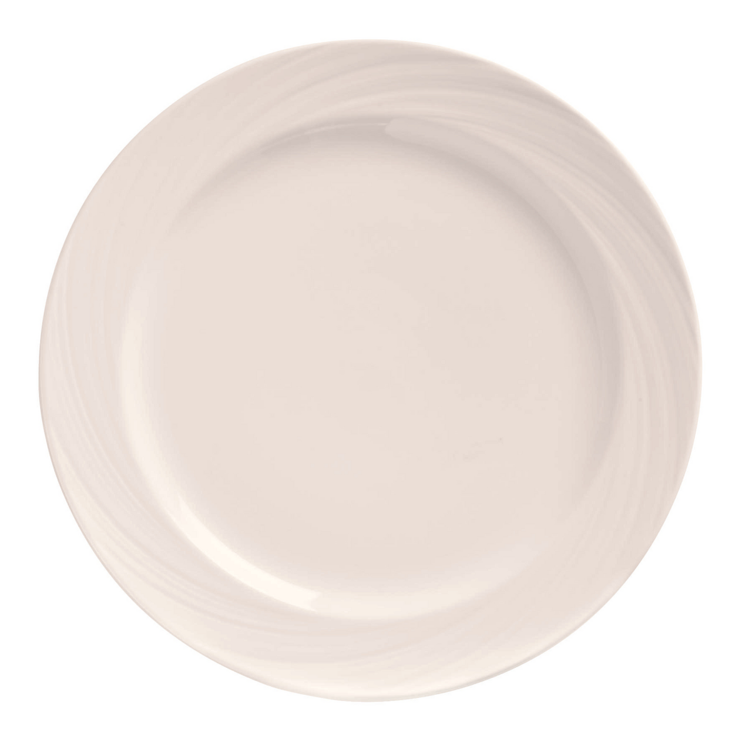 Libbey | World Tableware Basics Orbis Plate, Medium Rim, 10" (12-pack)