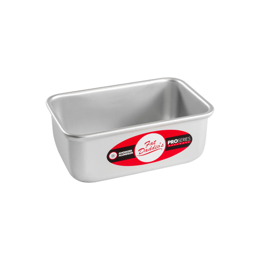 Fat Daddio's | Bread and Loaf Pan, 5.5" x 3.4" x 2.25", Anodized Aluminum