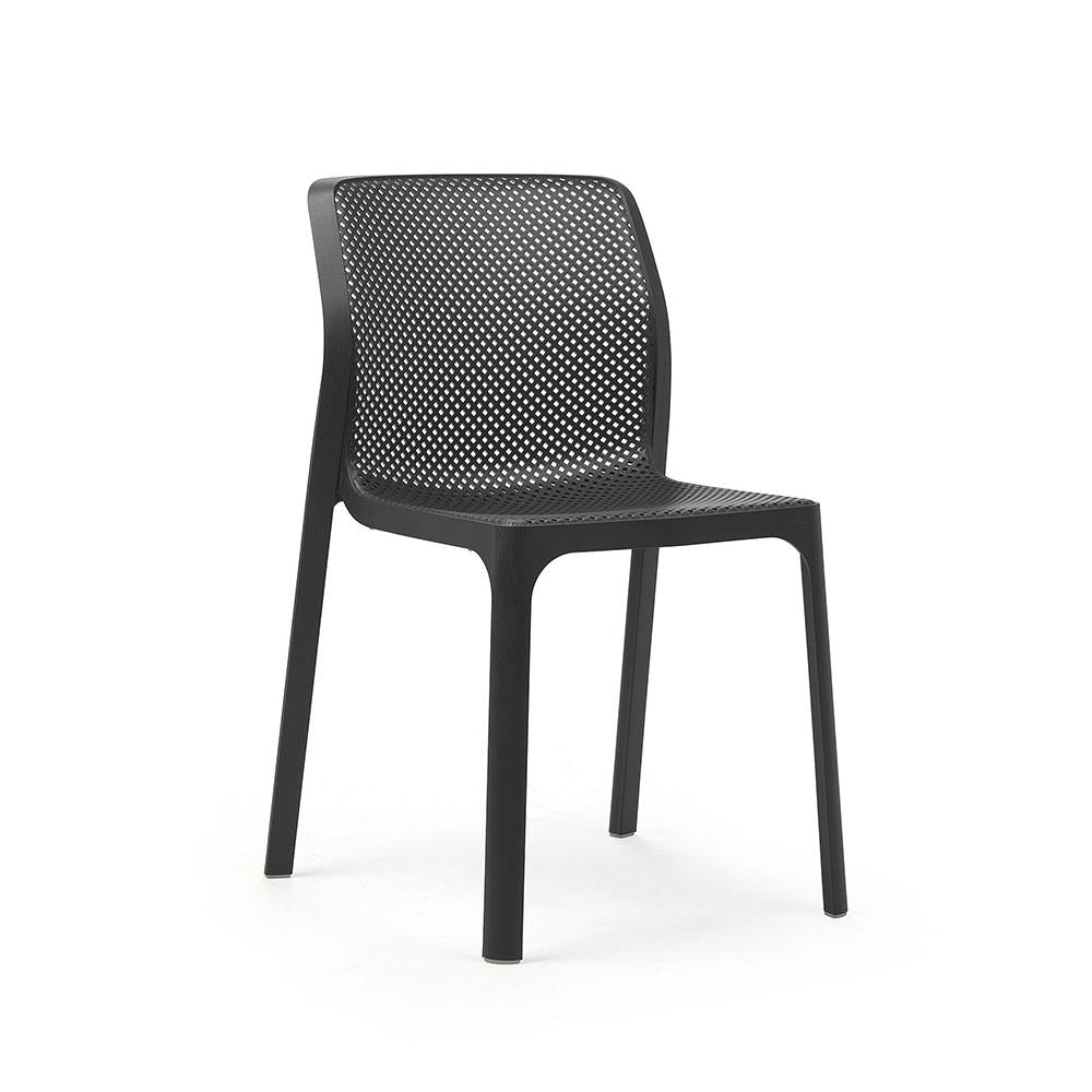 NARDI Bit Side Chair, Anthracite (4-pack) - 40328.02.000