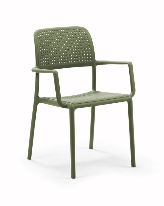 NARDI Bora Arm Chair, Agave (4-pack) - 40242.16.000