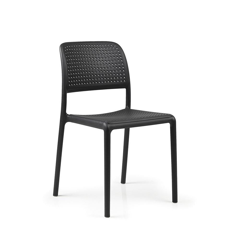 NARDI Bora Bistro Side Chair, Anthracite (4-pack) - 40243.02.000