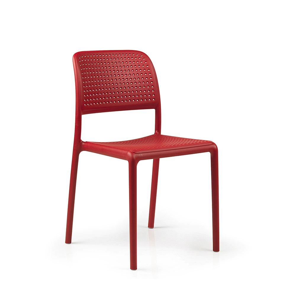 NARDI Bora Bistro Side Chair, Rosso (4-pack) - 40243.07.000