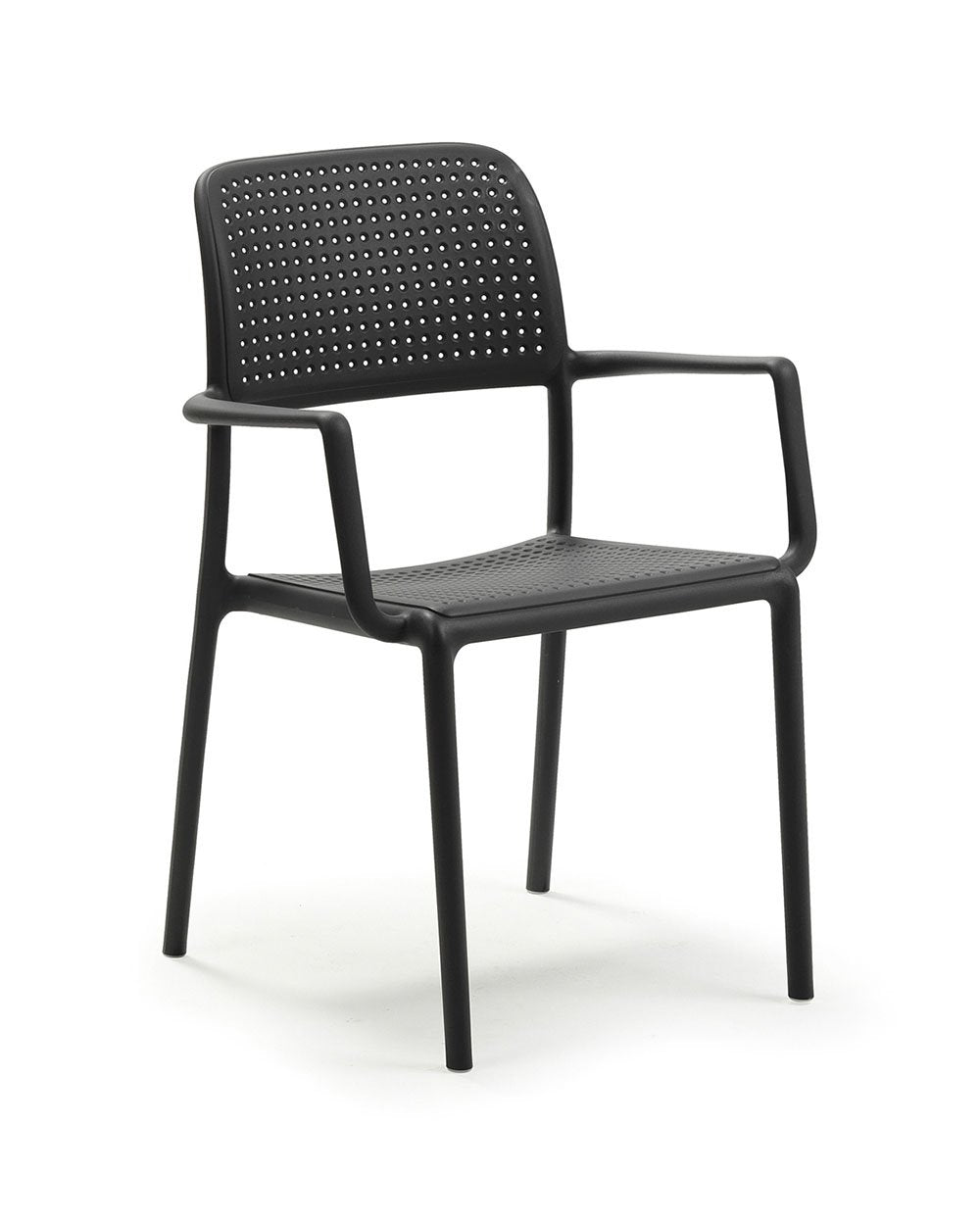 NARDI | Fauteuil Bora, anthracite (paquet de 4)