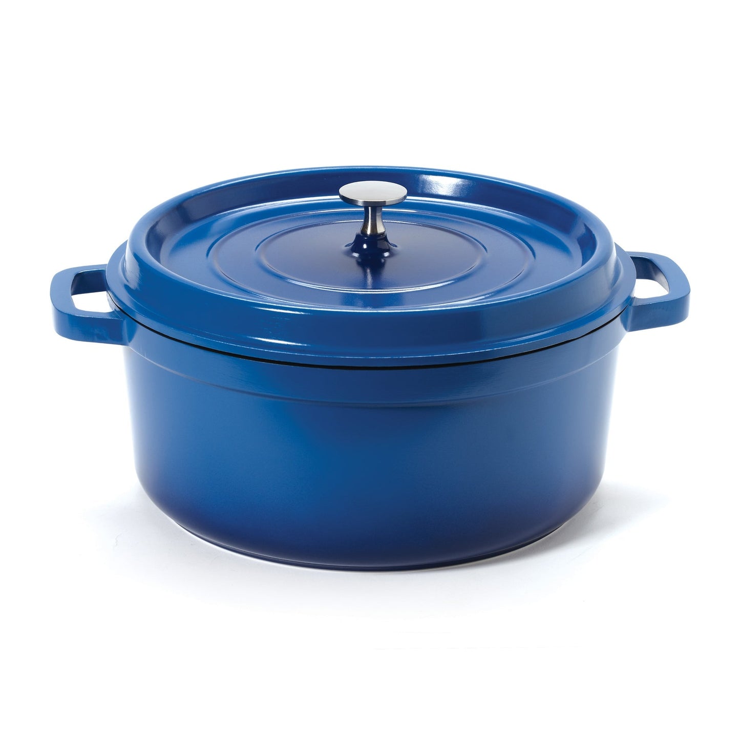 G.E.T. | Heiss Round Dutch Oven, 6.5 qt, Cast Aluminum, Blue