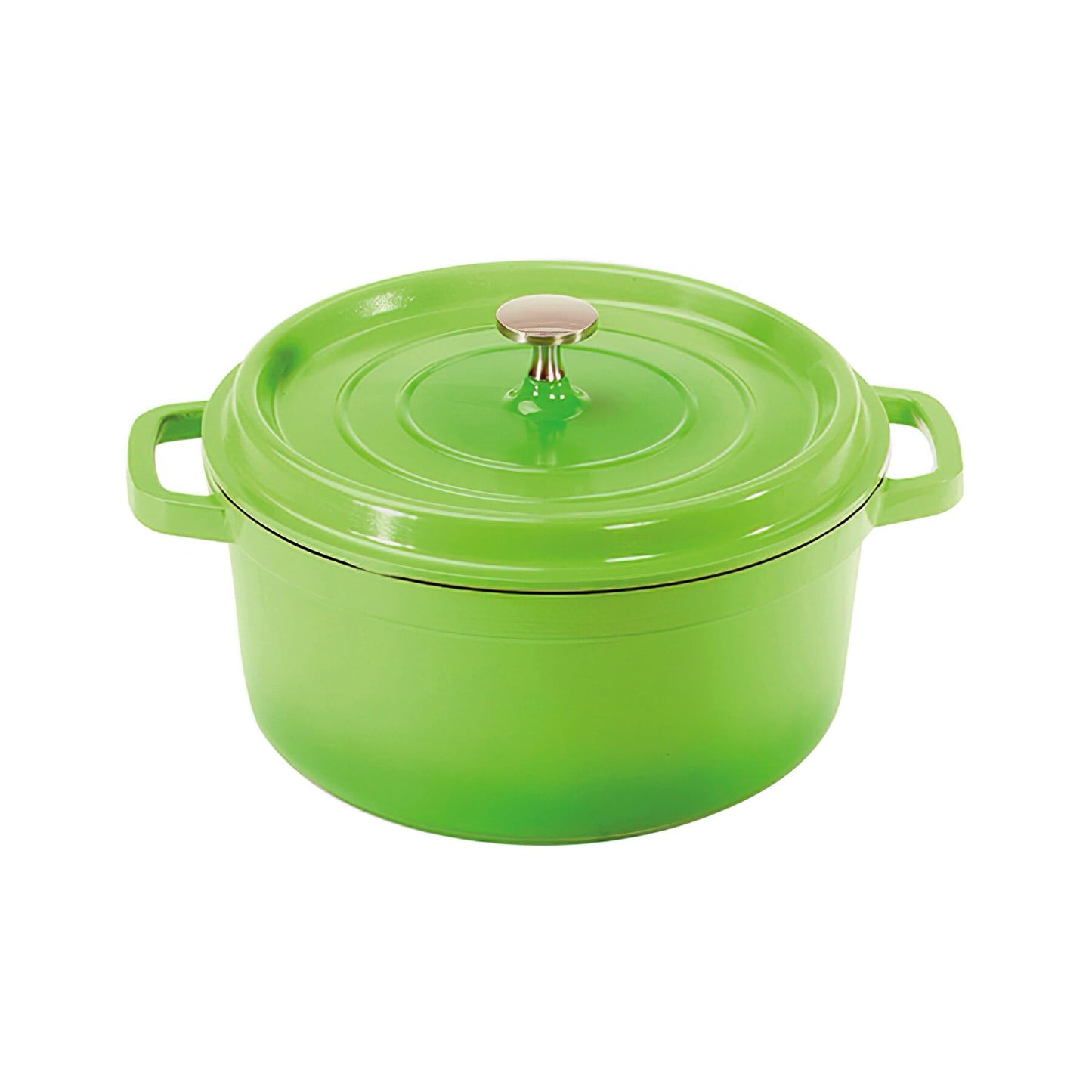 G.E.T. | Heiss Round Dutch Oven, 2.5 qt, Cast Aluminum, Green