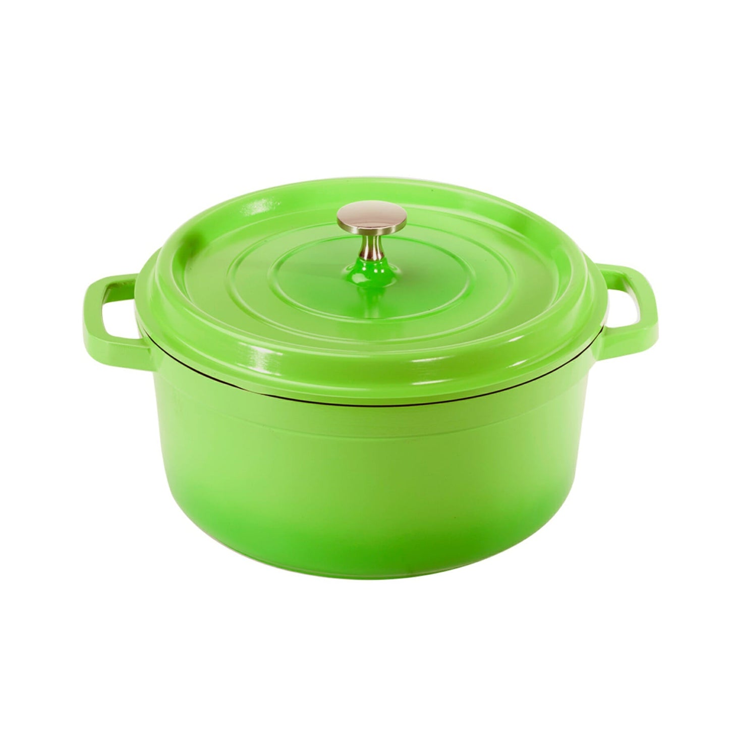 G.E.T. | Heiss Round Dutch Oven, 4.5 qt, Cast Aluminum, Green