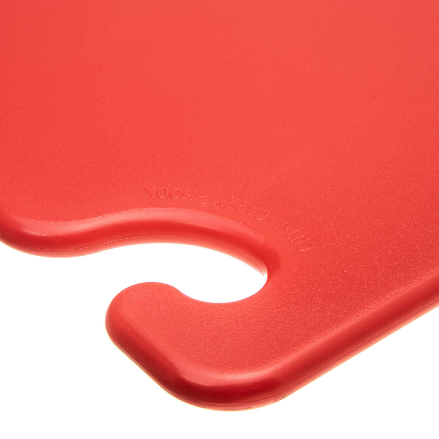 San Jamar | Cut-N-Carry Colour Cutting Board, 12" x 18" x 1/2", Red