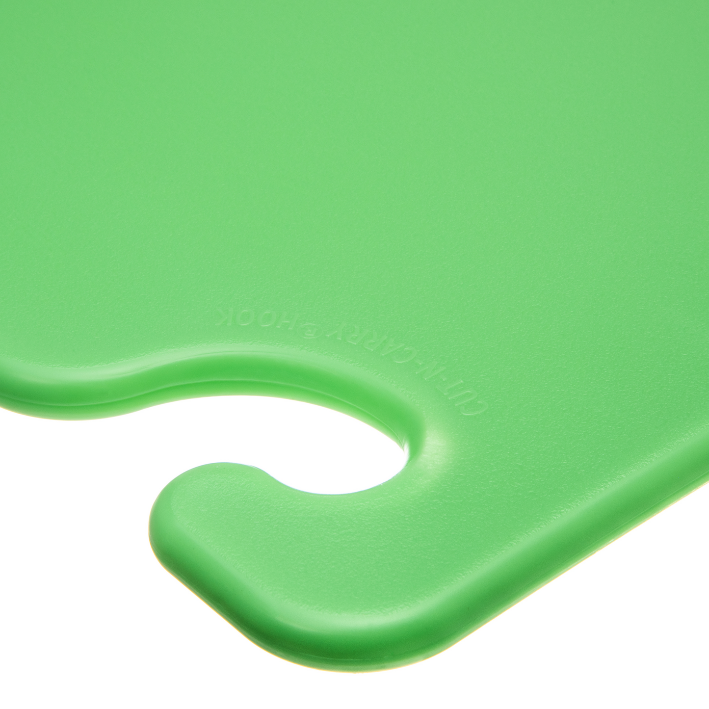 San Jamar | Cut-N-Carry Cutting Board, 15" x 20" x 1/2", Green