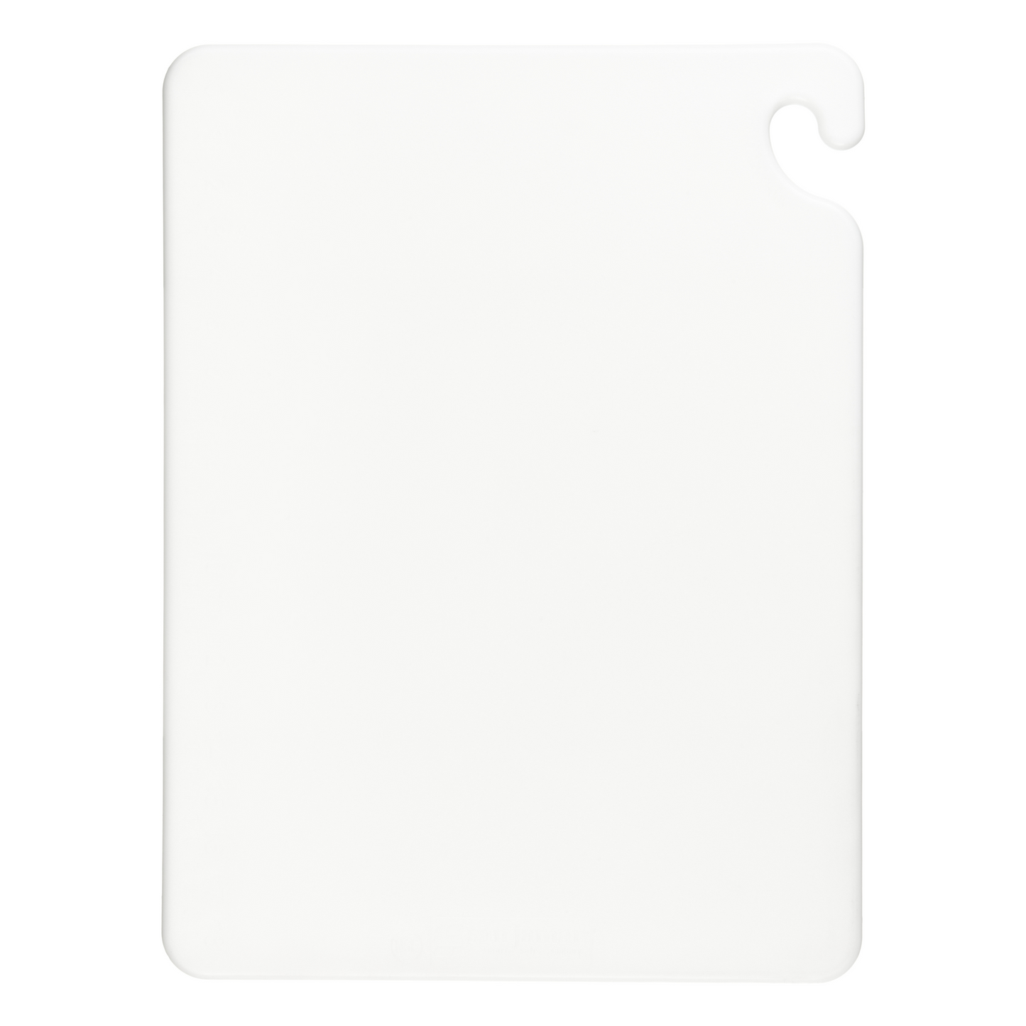 San Jamar | Cut-N-Carry Cutting Board, 15" x 20" x 1/2", White