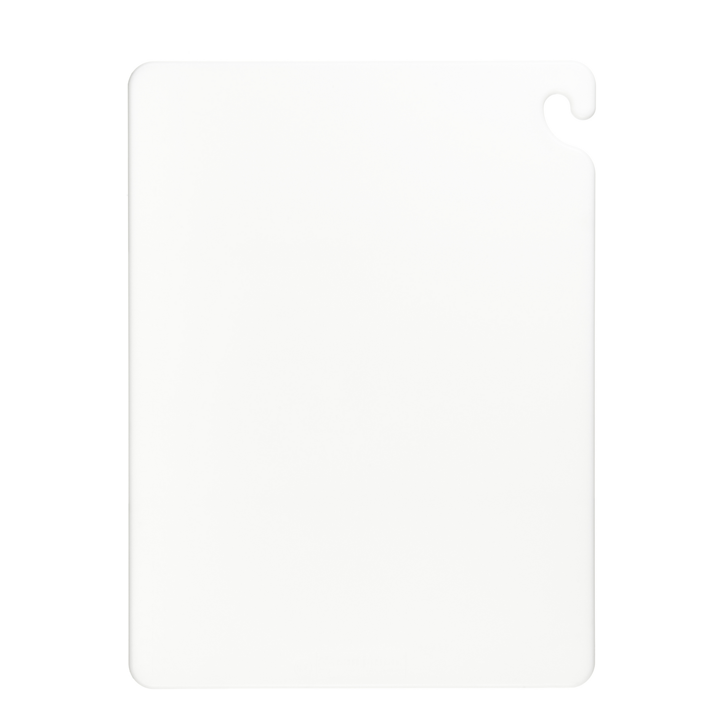 San Jamar | Cut-N-Carry Colour Cutting Board, 18" x 24 x 1/2", White