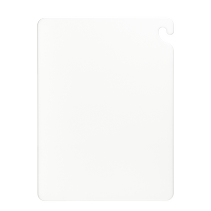 San Jamar | Cut-N-Carry Colour Cutting Board, 18" x 24 x 1/2", White