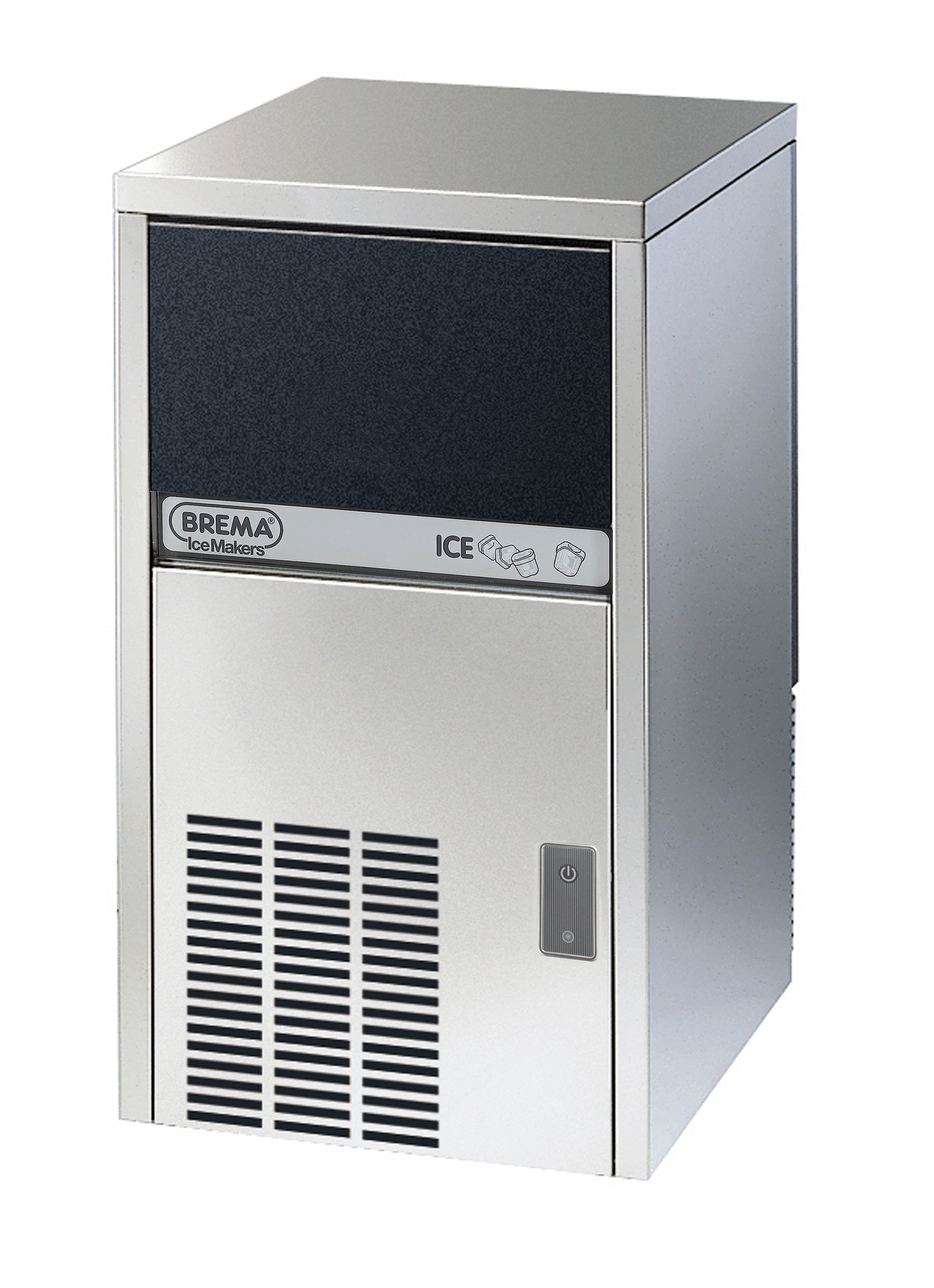 Brema | CB249A HC Air Cooled Undercounter Compact Cube Ice Maker, 79 lb/24 hr, 20 lb Storage Bin, 115V