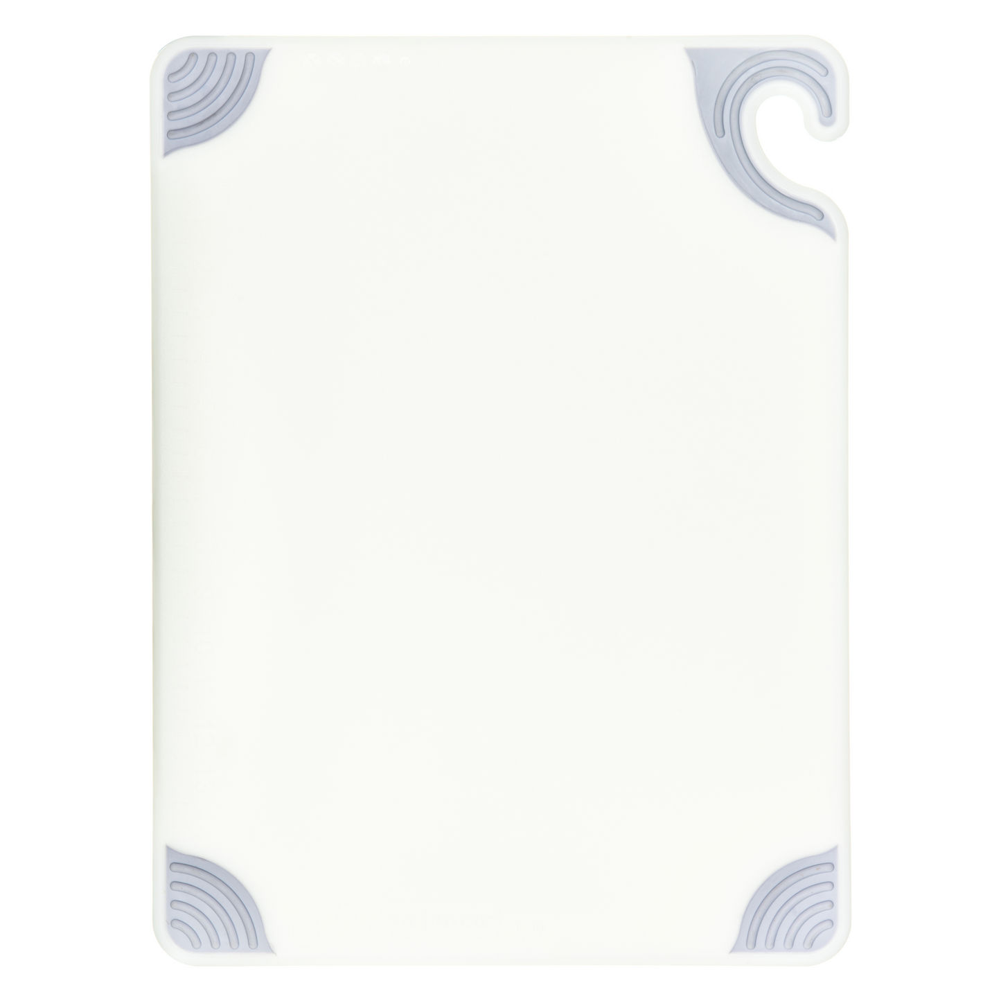 San Jamar | Saf-T-Grip Coloured Cutting Board, 15" x 20" x 1/2", White