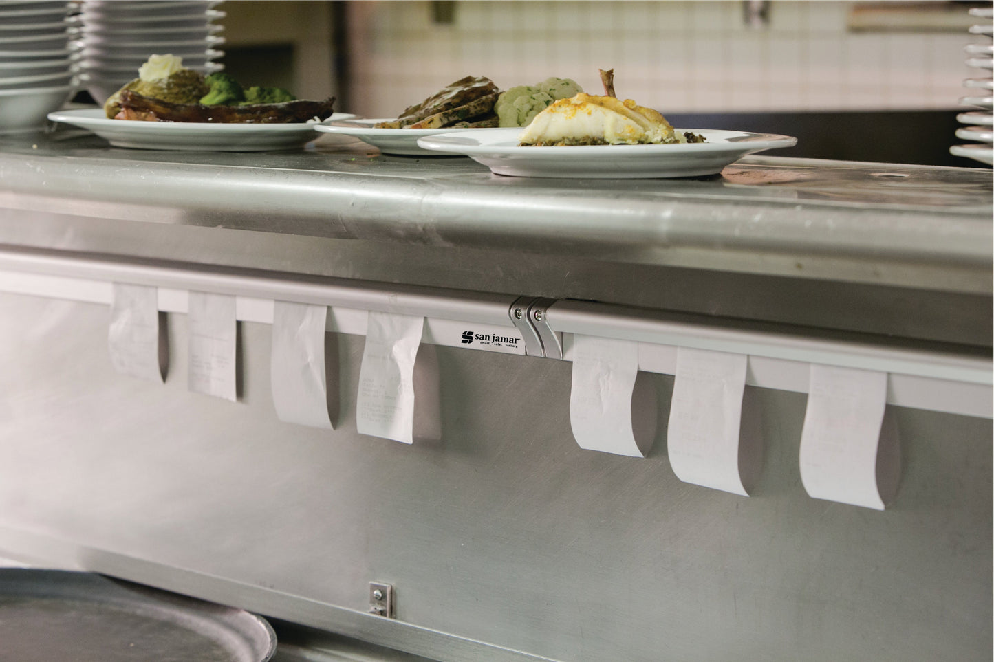 San Jamar Slide Check Rack, 60