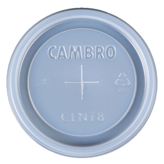 Cambro | CamLids Newport Tumbler Disposable Lid, 8 oz, Translucent  (1000-pack) - ChefEquipment.com