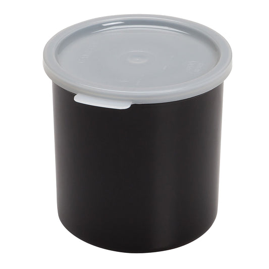 Cambro | Crock with Lid, 1.2 qt, Black