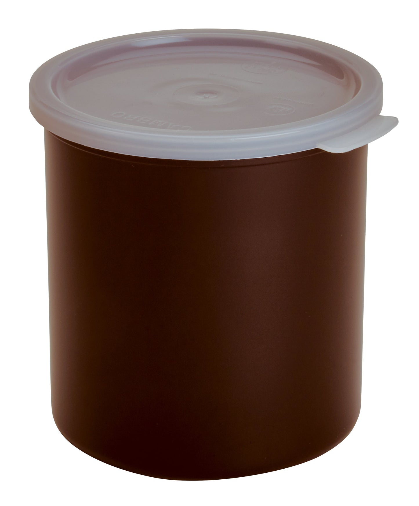 Cambro | Pot de rangement avec couvercle, 2,7 pintes, brun rougeâtre