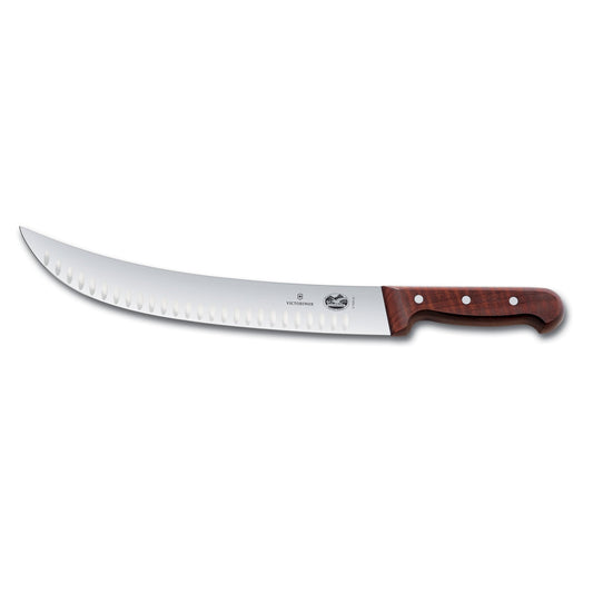 Victorinox Cimeter Knife, Granton Edge, 12", Wood Handle, FINAL SALE - 5.7320.31