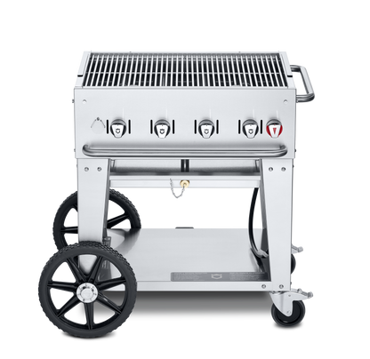 Crown Verity Mobile 30" Gas Grill, Natural Gas - CV-MCB-30NG