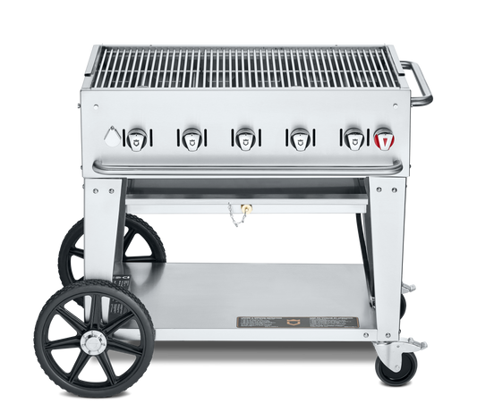Crown Verity Mobile 36" Gas Grill, Natural Gas - CV-MCB-36NG