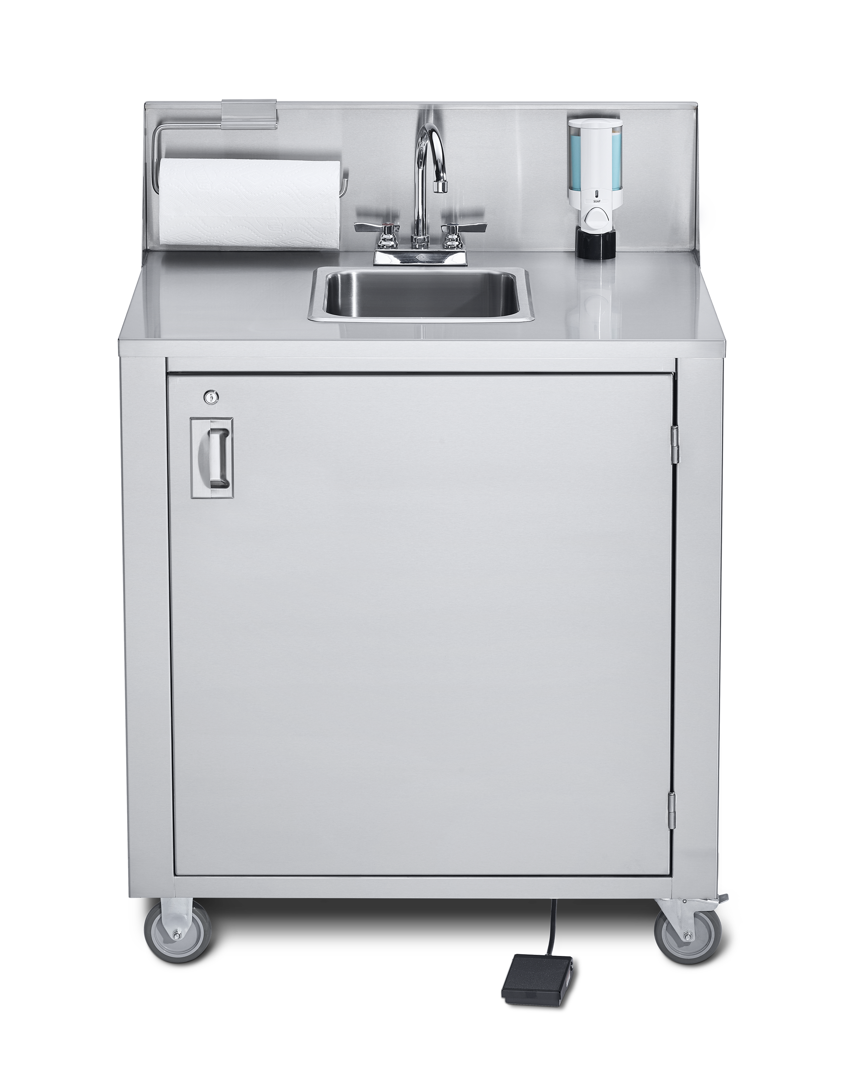 Crown Verity Portable Handwashing Sink Unit, Hot & Cold, Fresh & Waste ...