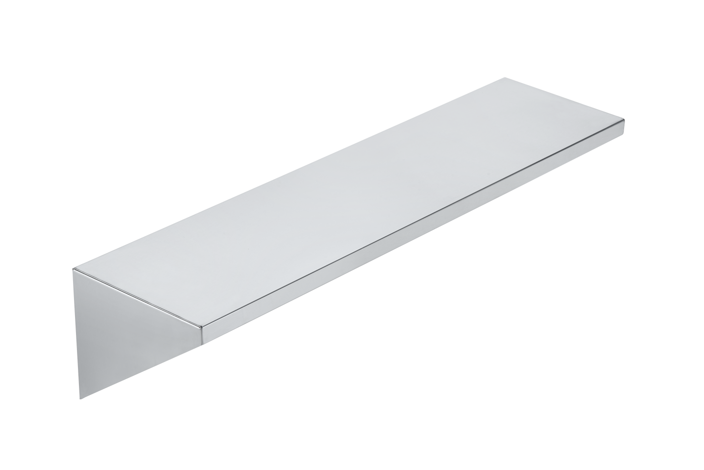 Crown Verity Removeable Front Shelf for Gas Grills and Griddles, 30", Stainless Steel - CV-RFS-30