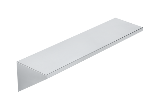 Crown Verity Removeable Front Shelf for Gas Grills and Griddles, 30", Stainless Steel - CV-RFS-30