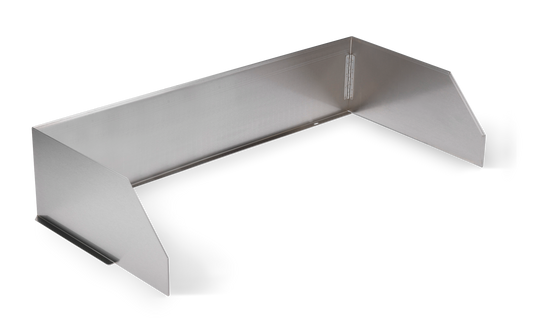 Crown Verity Windguard for Gas Grills, 30", Stainless Steel - CV-WG-30