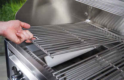 Crown Verity Club Series 72" Grill, Horizontal Tanks, 2 x 36" Roll Domes & Bun Racks, Propane - CV-CCB-72RDP