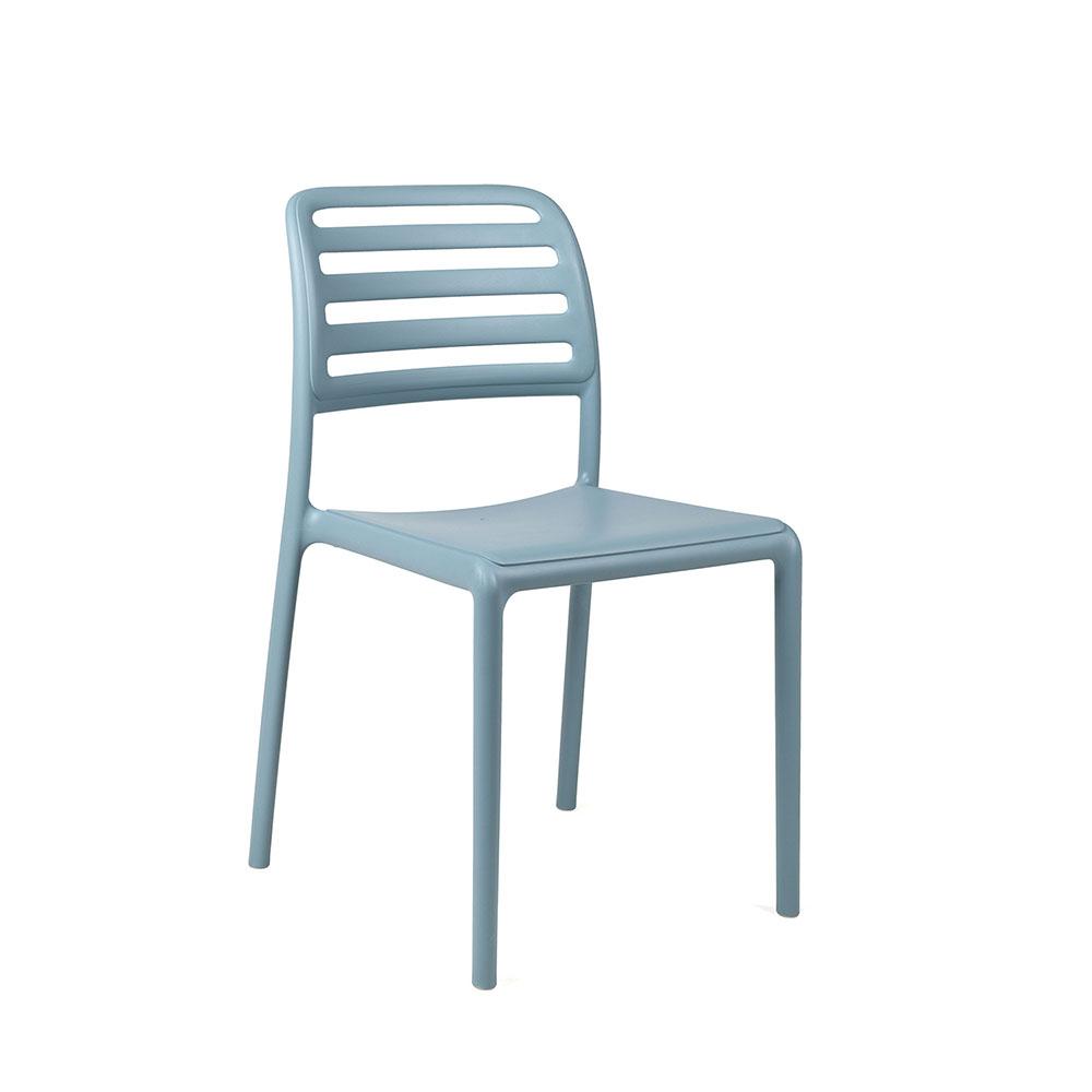 NARDI Costa Bistrot Side Chair, Celeste (4-pack) - 40245.39.000