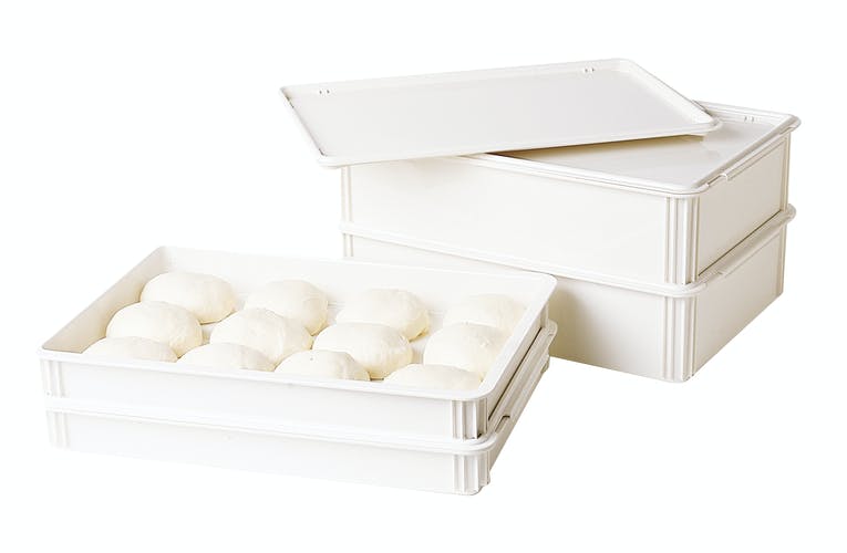Cambro Camwear Dough Box, 18" x 26" x 3", White - DB18263CW148