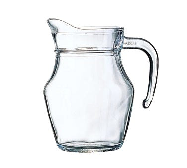 Arcoroc | Glass Pitcher w Pour Lip, 16 oz - ChefEquipment.com