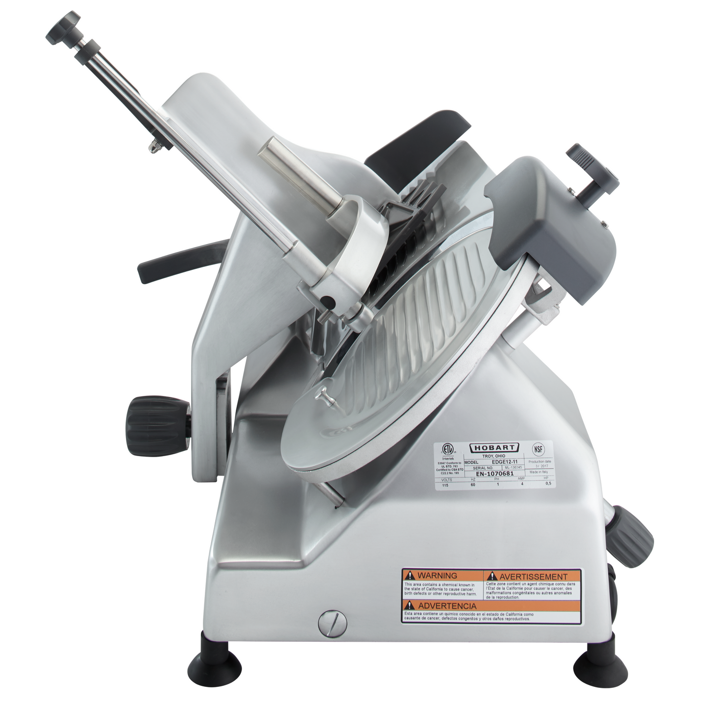 Hobart | Centerline Edge Series Meat Slicer, 12", 1/2 HP