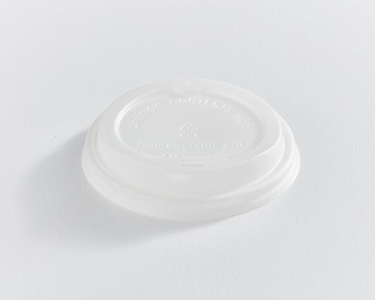 Eco Guardian | Compostable CPLA Lids for 10-20 oz Cups (1000-pack)