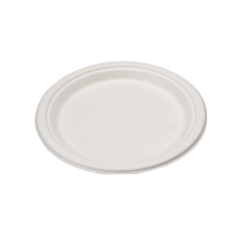 Eco-Packaging | Compostable Dinner Plate, 9" (500-pack)